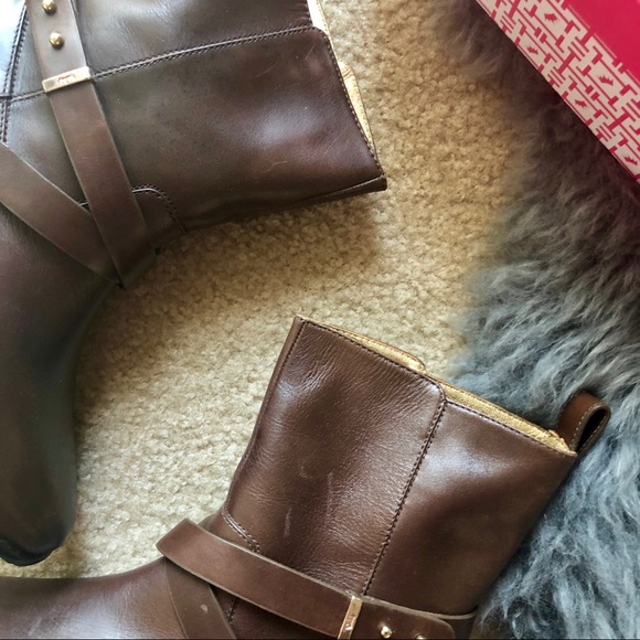 Elaine Turner Rowan Bowen Leather Buckle Mid Boot - Picture 5 of 8